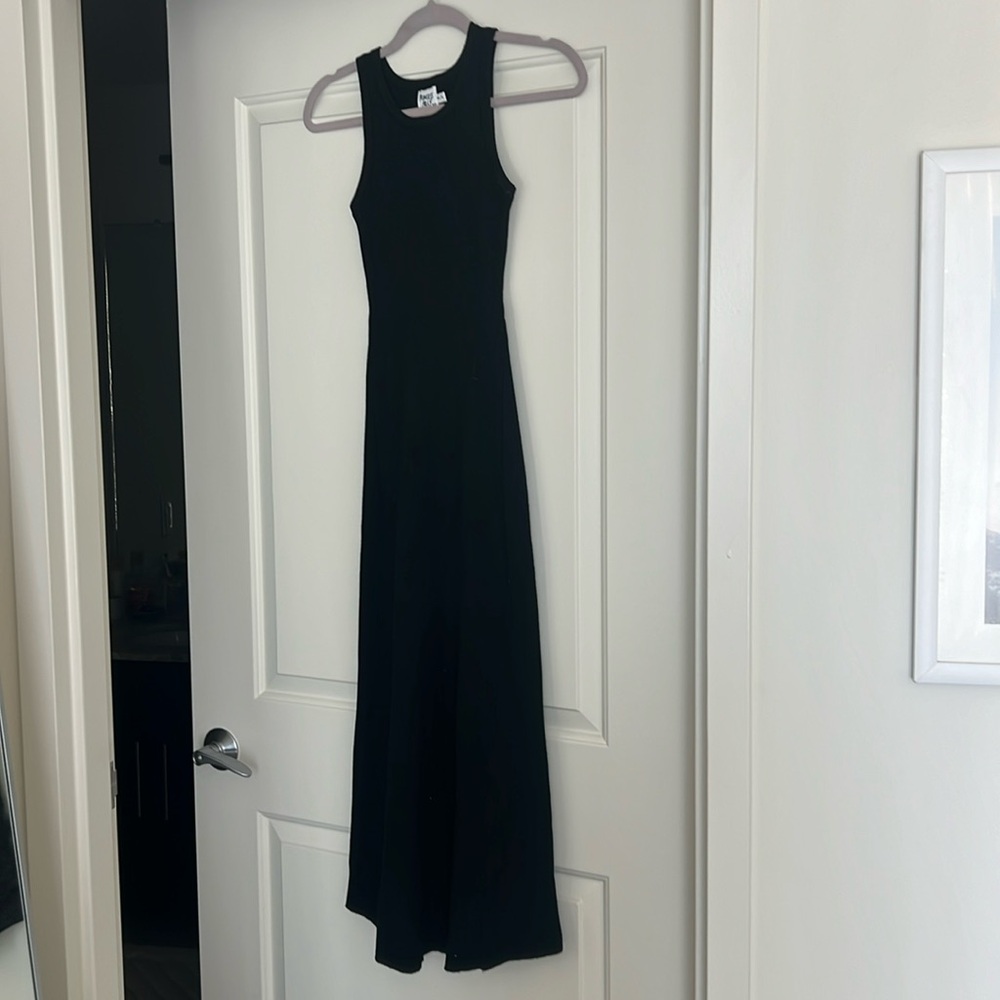 Princess Polly black sweater dress sleeveless